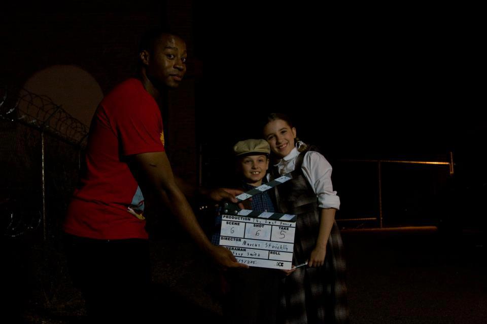 On the set of The Last Dance with Marcus Strickland
