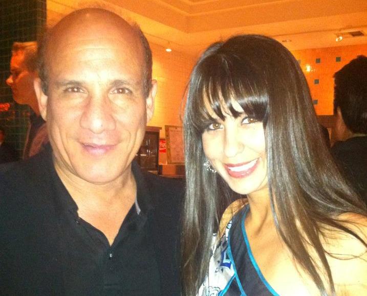 Sylvia Adelina Padilla with Paul Ben-Victor at event Centerpiece party hosted by Locale Magazine at Equinox.