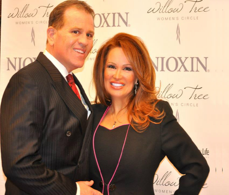 Lisa Christiansen posing with Attendee Attorney James VanAllen Bickford IV