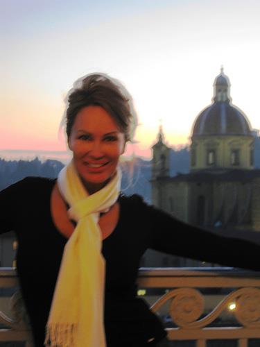 Lisa Christiansen in Italy