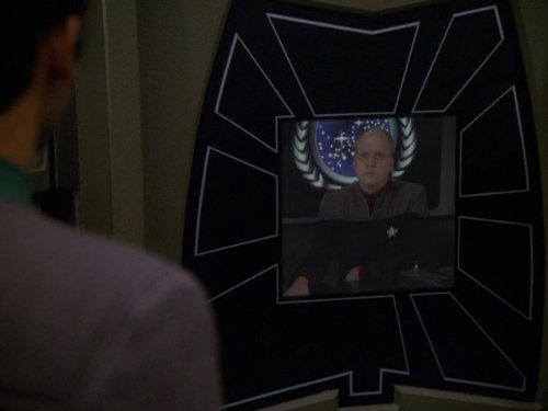 Still of Scott Burkholder and Alexander Siddig in Star Trek: Deep Space Nine (1993)