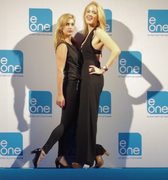 Trish Rainone (left) & Mary-Alice Farina (right) at The Toronto International Film Festival (eOne Event) in Toronto.