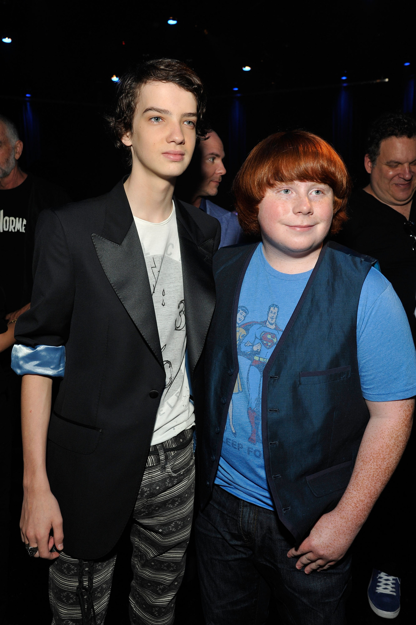 Kodi Smit-McPhee and Tucker Albrizzi at event of Paranormanas (2012)