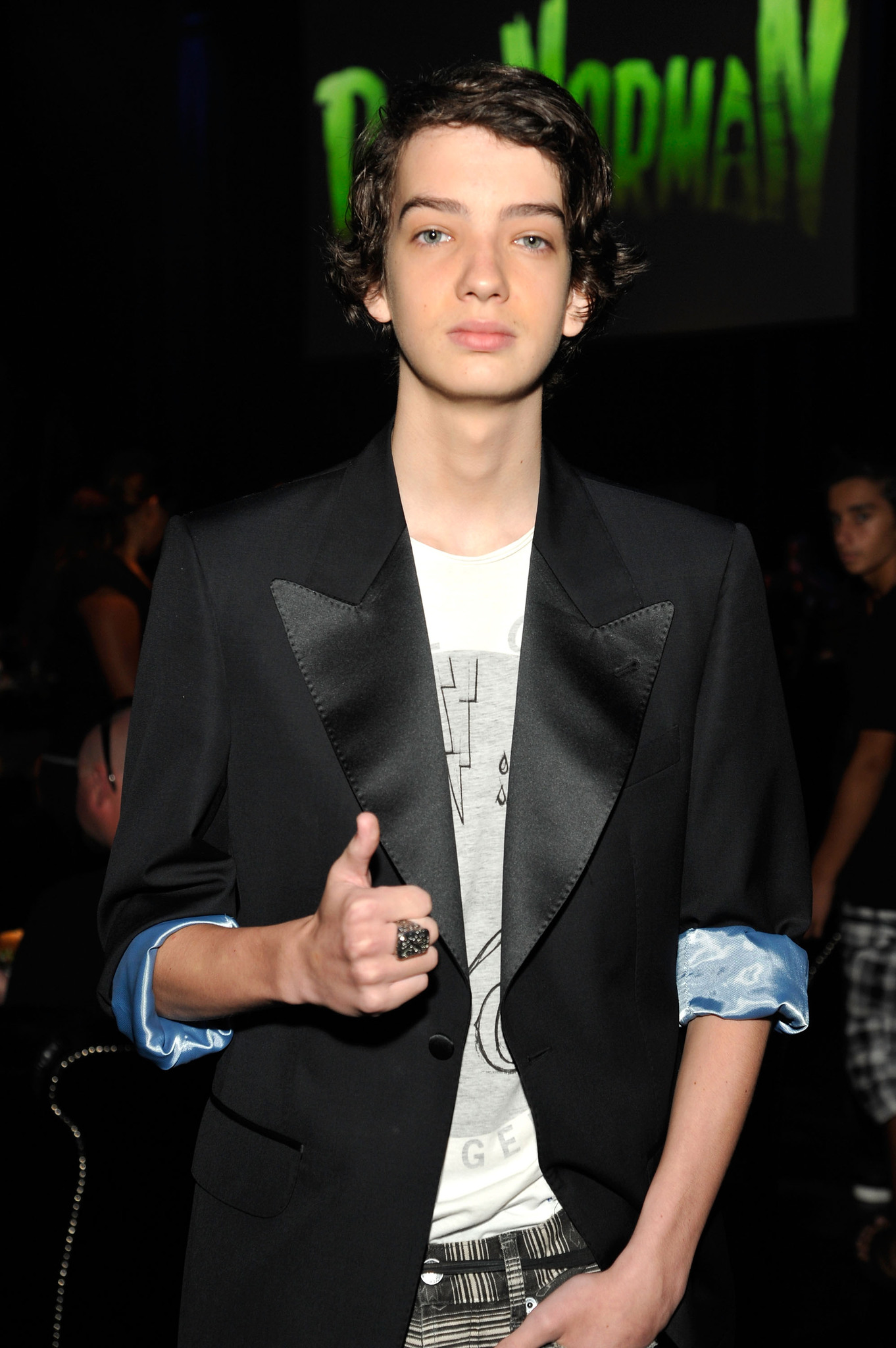 Kodi Smit-McPhee at event of Paranormanas (2012)