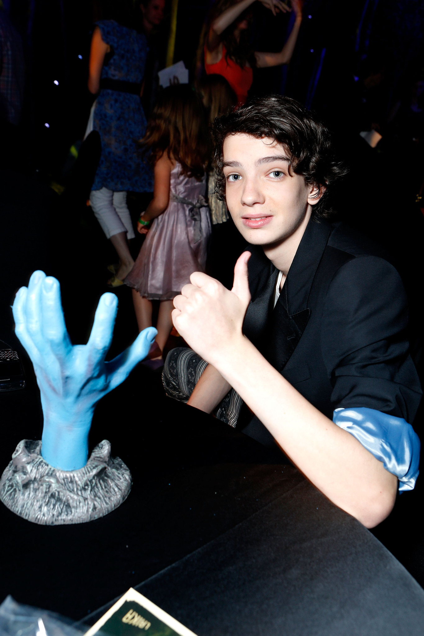 Kodi Smit-McPhee at event of Paranormanas (2012)