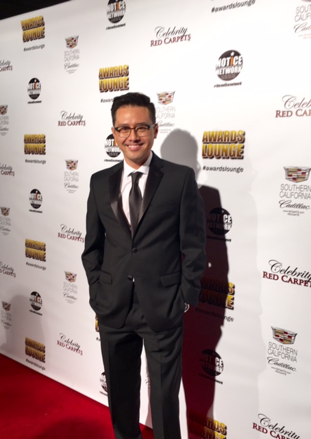 Strutting the Cadillac celebrity red carpet at the Golden Globes Awards Lounge after party - Jan 10, 2016.
