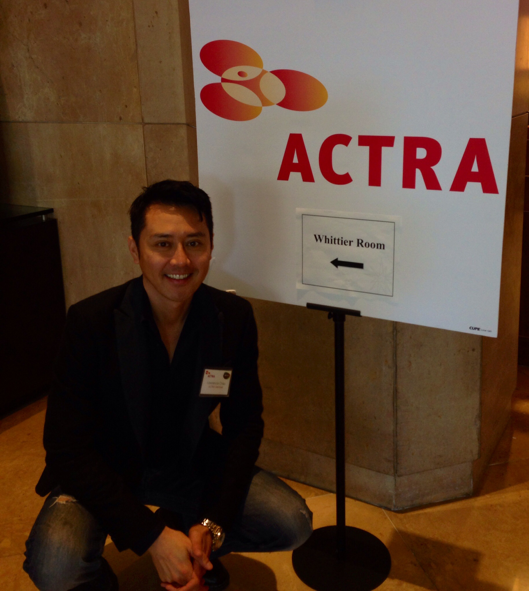 At the 2nd annual ACTRA IN LA DAY - The Beverly Hilton.