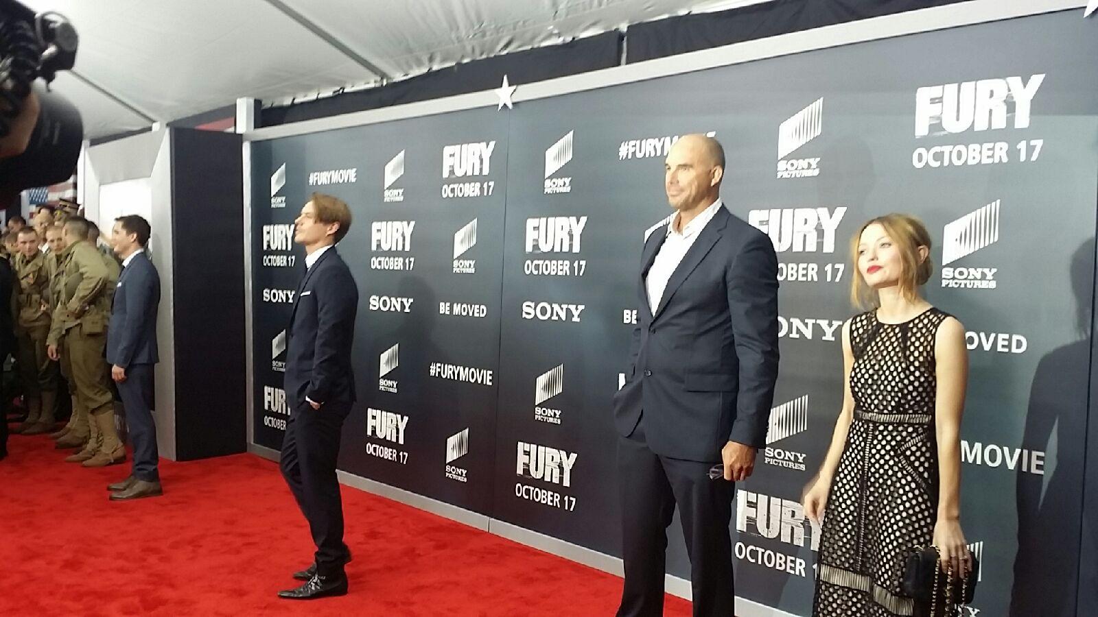 Fury Premiere, Washington, DC