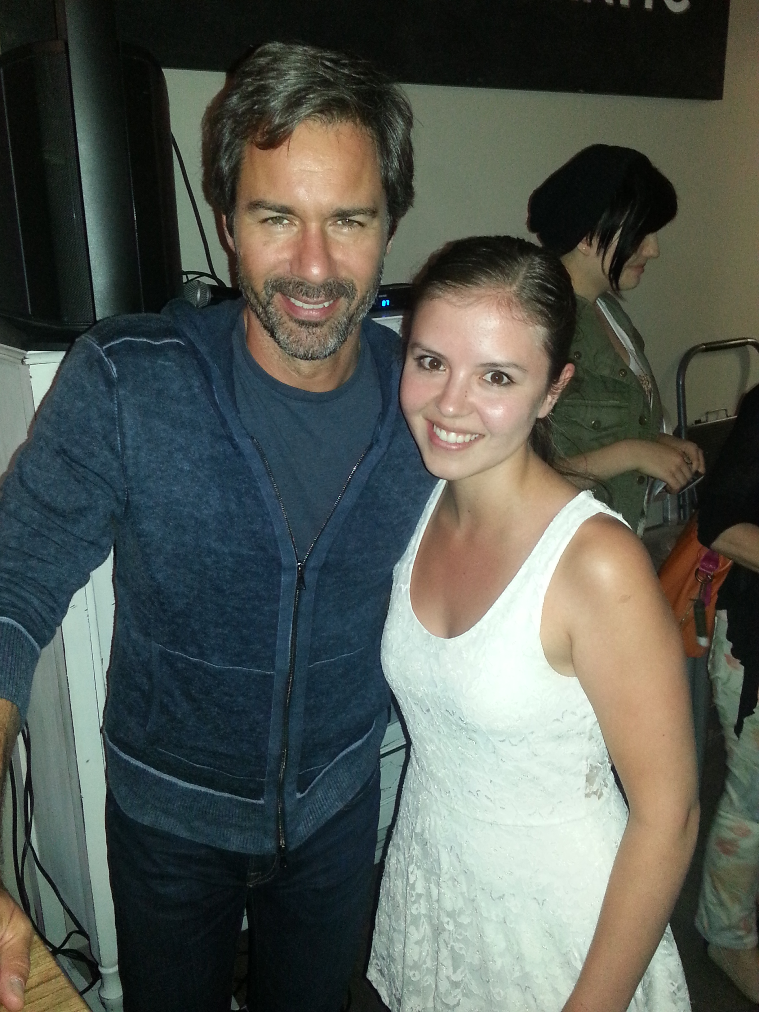 Eric McCormack and Mary Galloway
