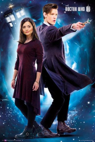 Matt Smith and Jenna Coleman in Doctor Who (2005)