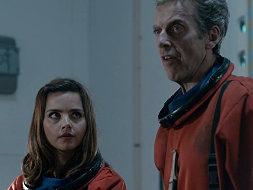 Still of Peter Capaldi and Jenna Coleman in Doctor Who (2005)