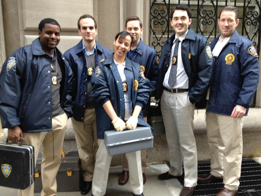 The CSU Team on an episode of Law & Order: SVU