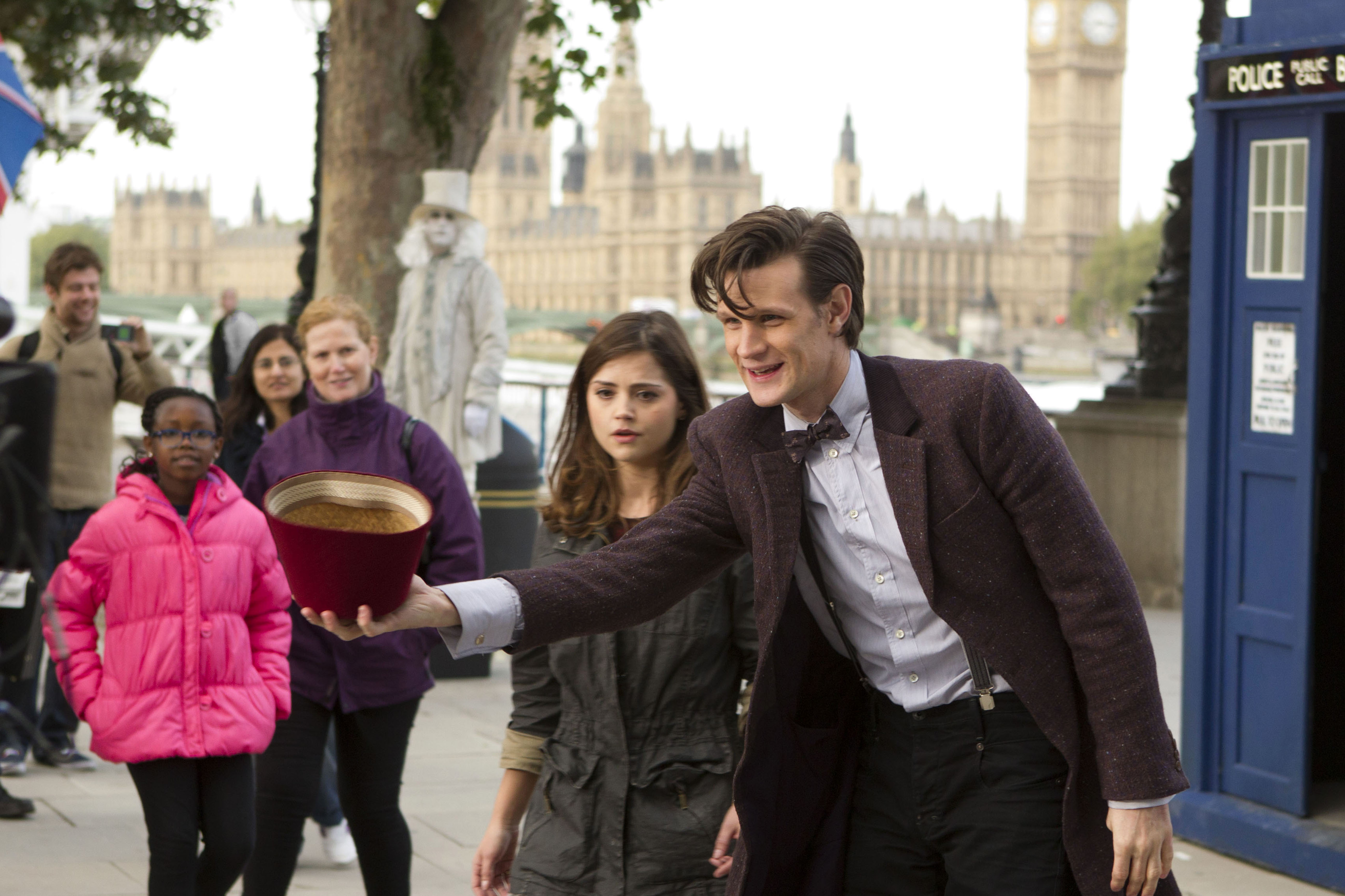 Still of Matt Smith and Jenna Coleman in Doctor Who (2005)