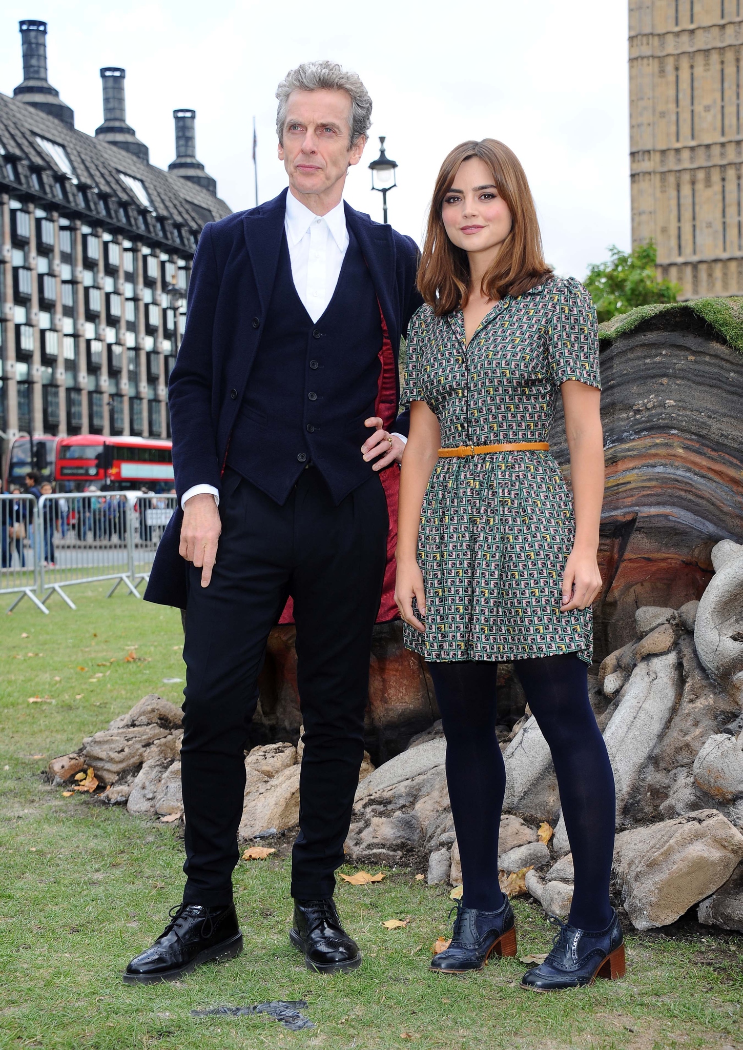 Peter Capaldi and Jenna Coleman at event of Doctor Who (2005)