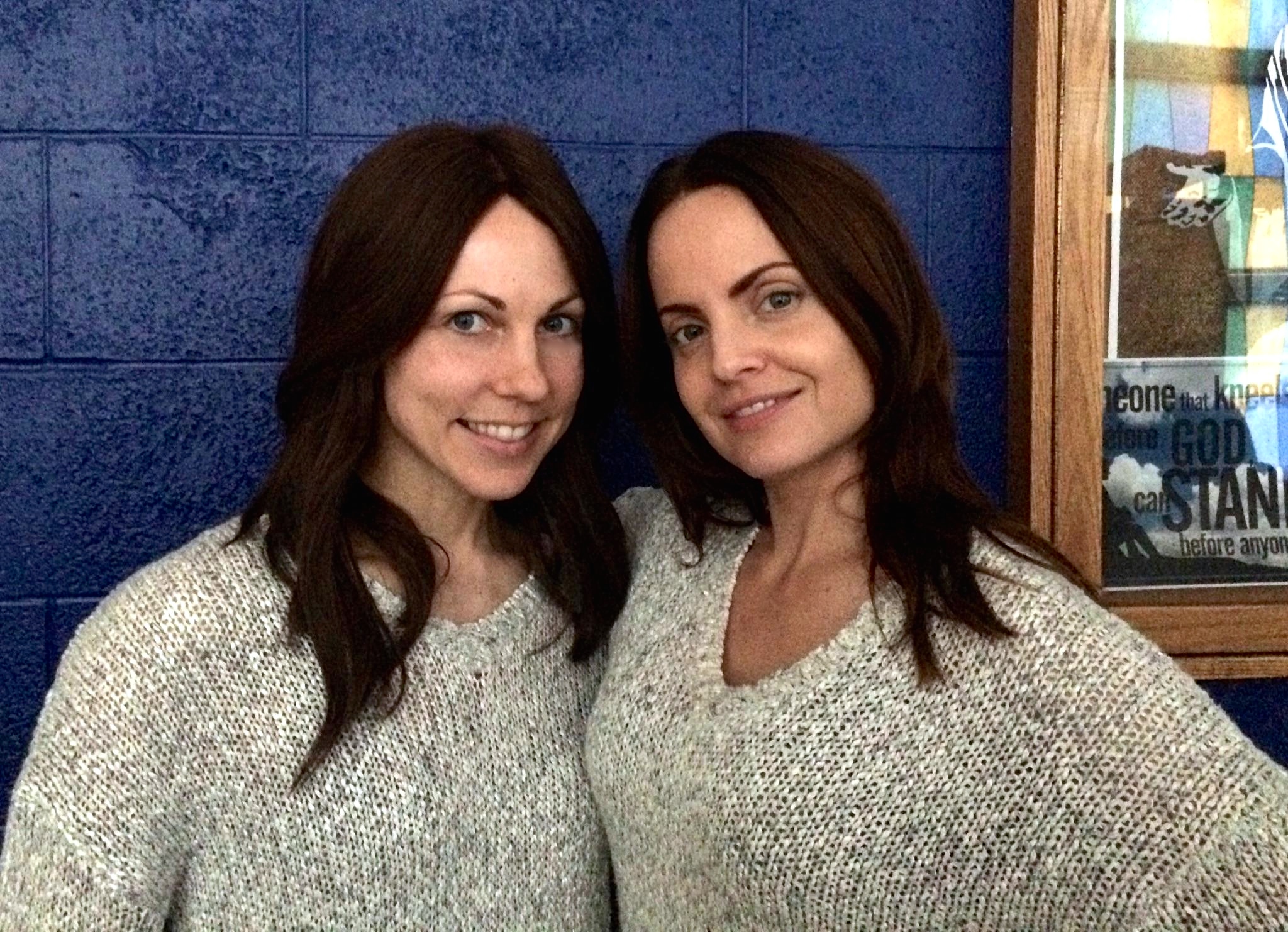 South of Hell, Season 1 Stunt Double, CC Ice, on set with Mena Suvari