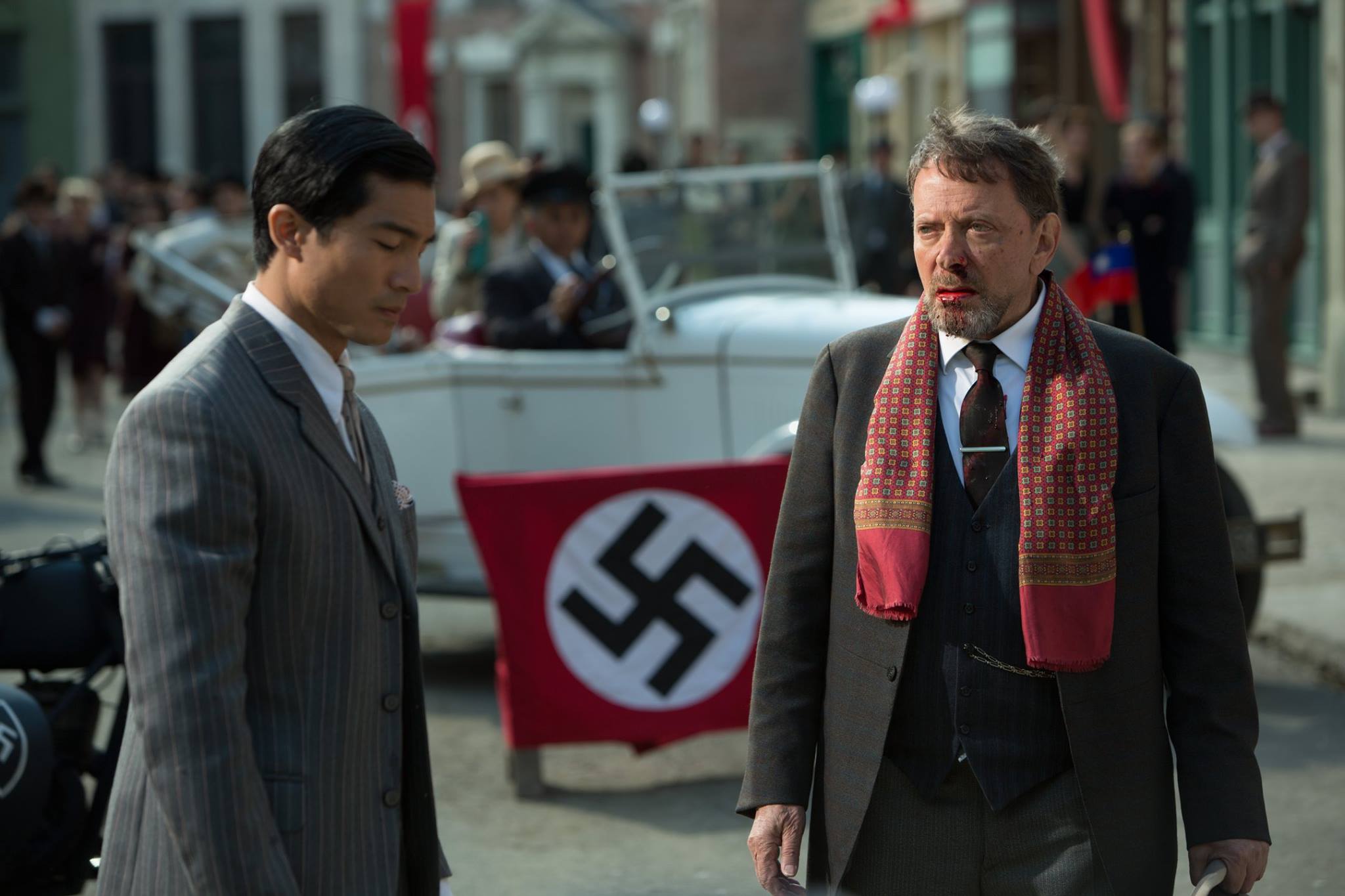 Bruce, Mr. Morgenstern and a swastika (Exodus to Shanghai)