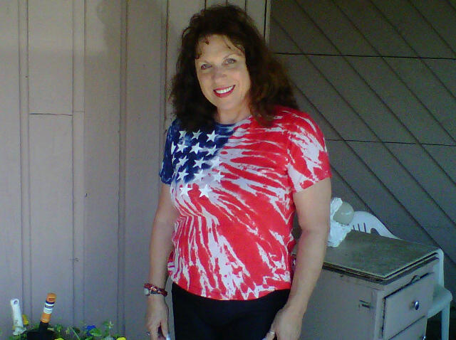 Hey's it's me on 4th of July heading off to the fairgrounds.