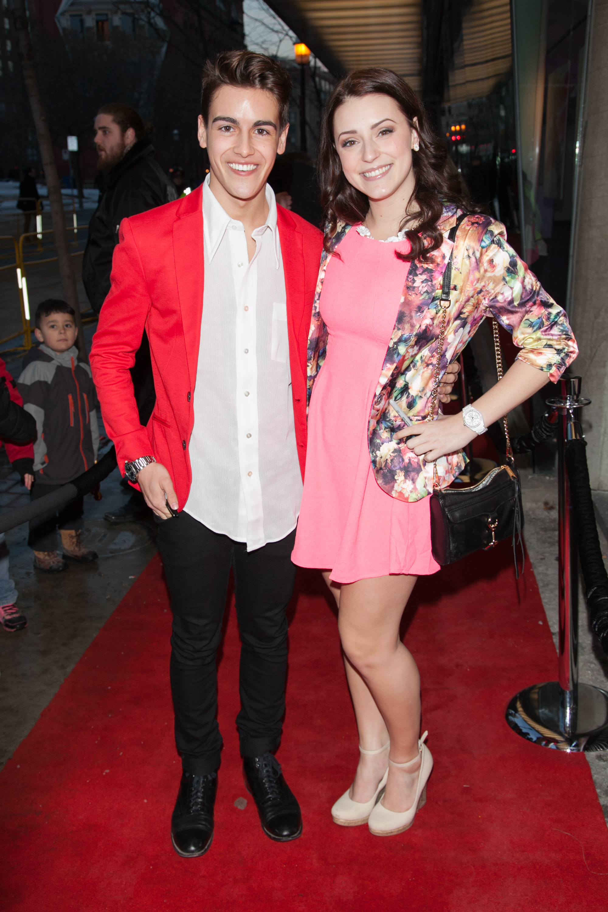 Brennan Clost and Jennifer Pappas at event of The Next Step (2013)