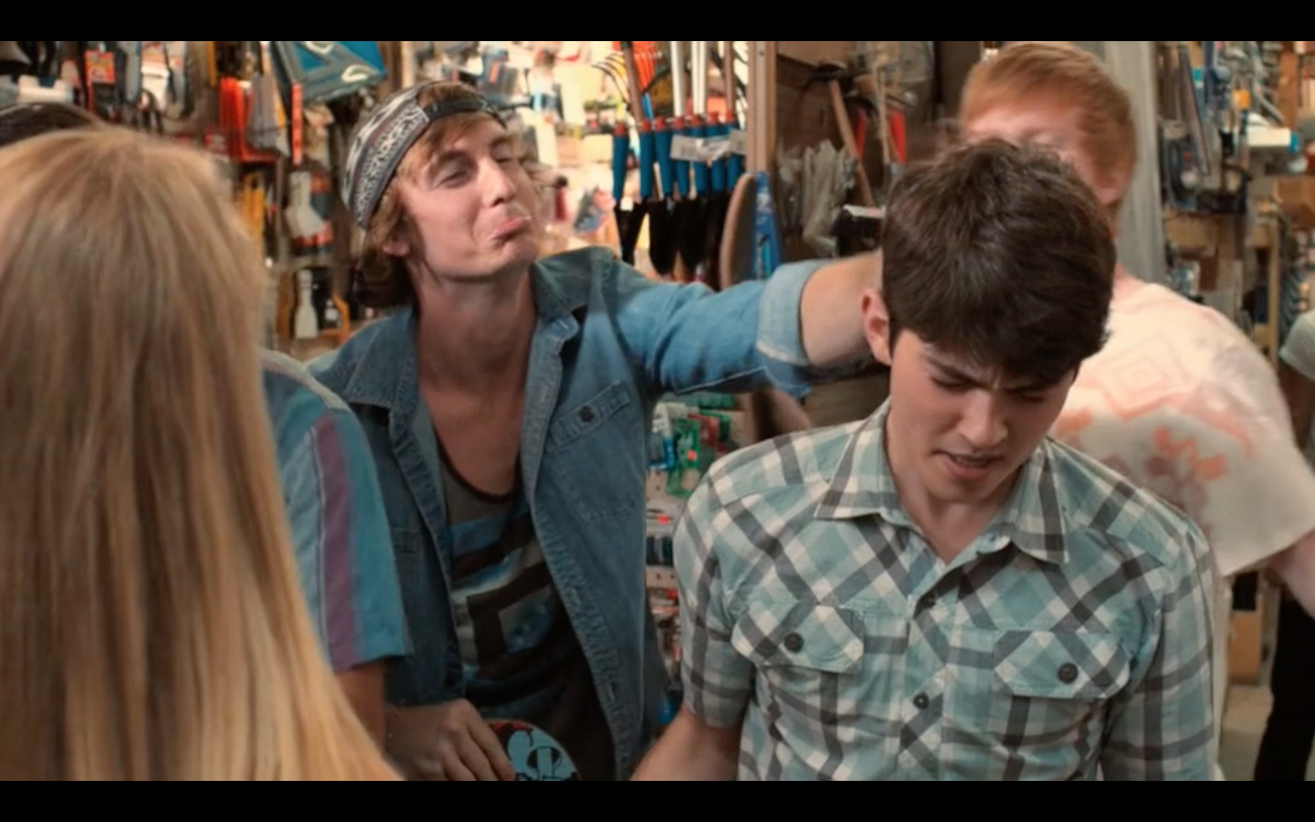 Chad with Ian Nelson in The Boy Next Door