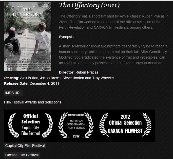 The Offertory short film