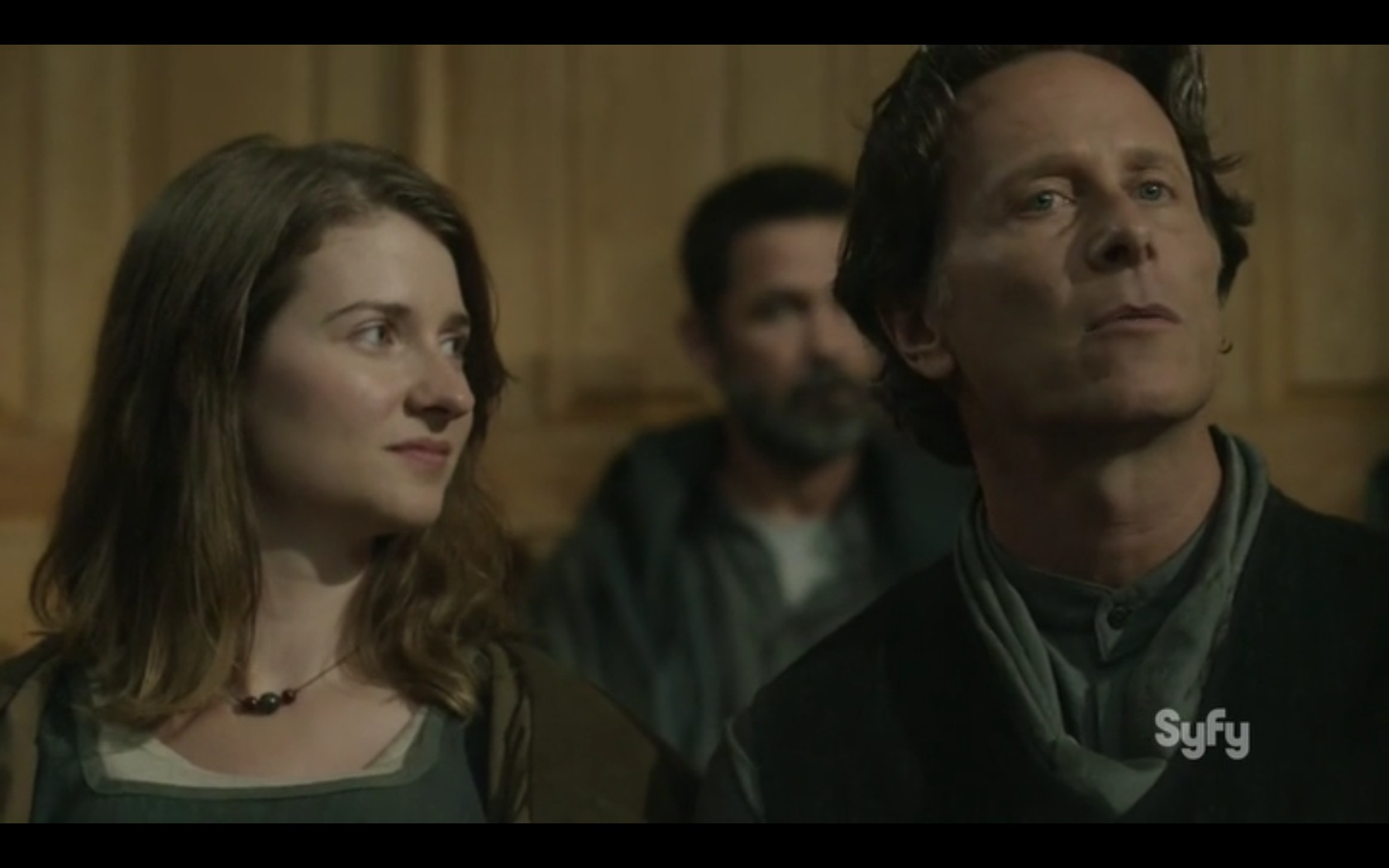 With Billy Campbell and Steven Weber in Helix