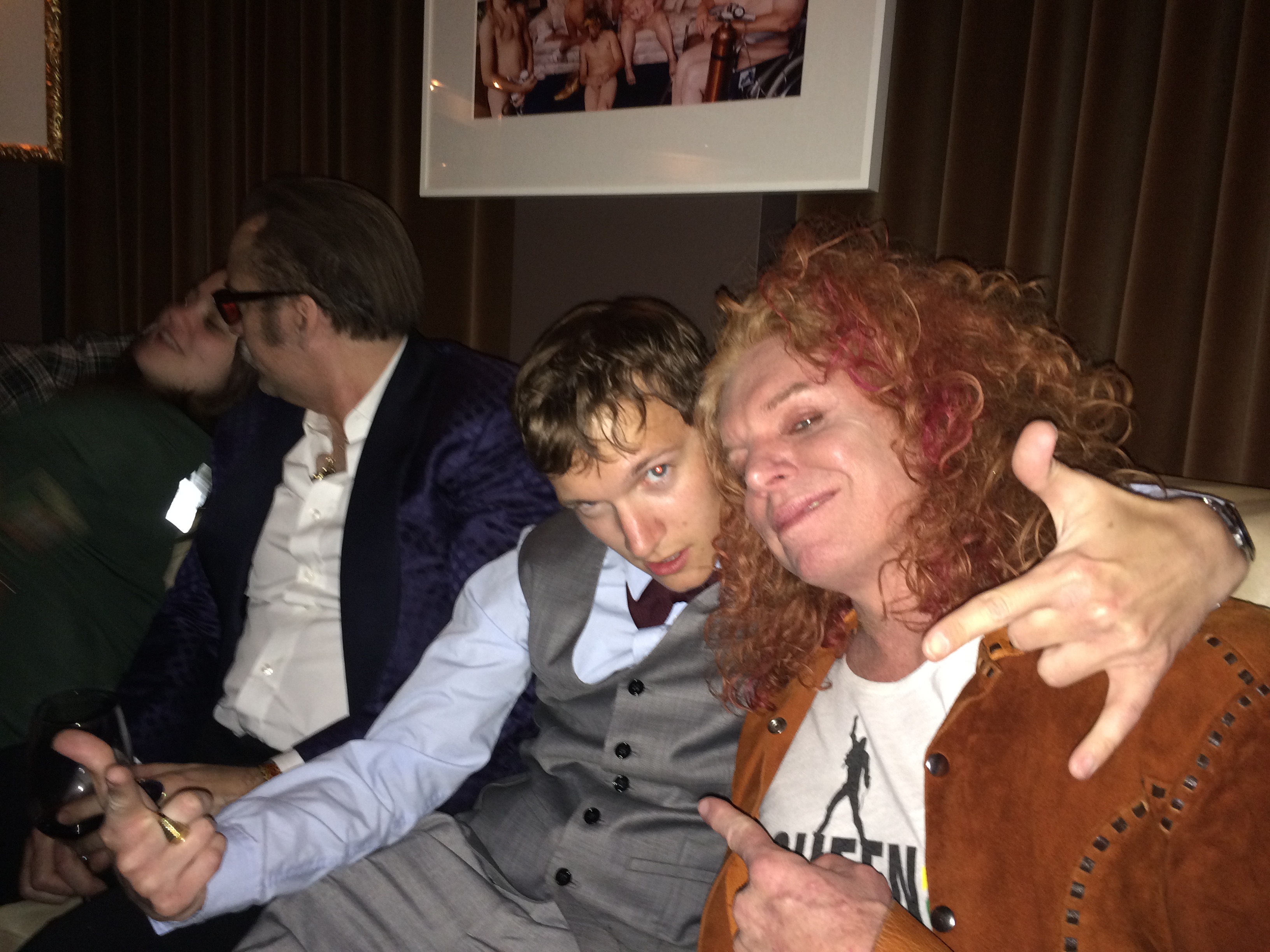 Carrot Top and Joey Bell