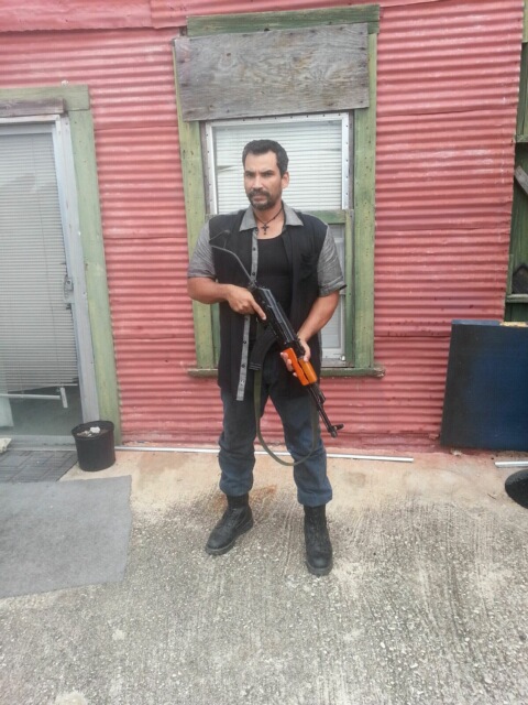 Osvaldo Fernandez for TV Show Revolution Mexican cartel