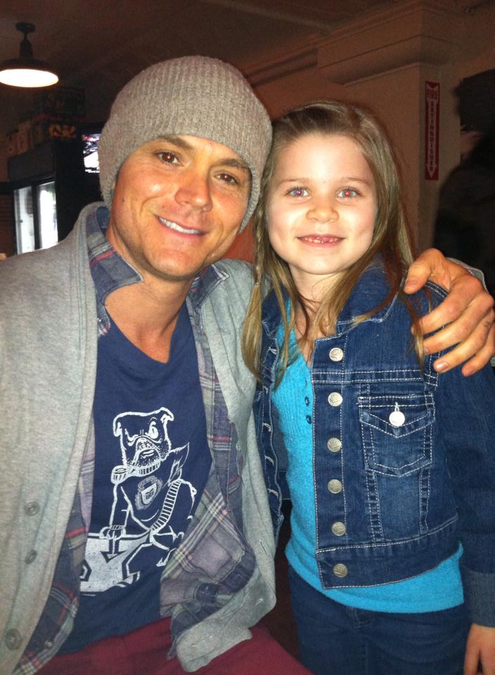 With Clayne Crawford - Early 2014