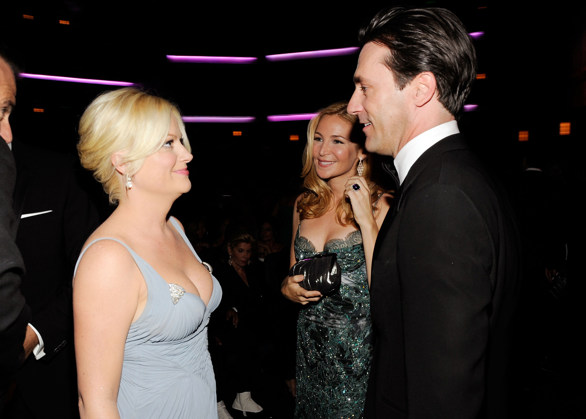 Jon Hamm, Amy Poehler and Jennifer Westfeldt