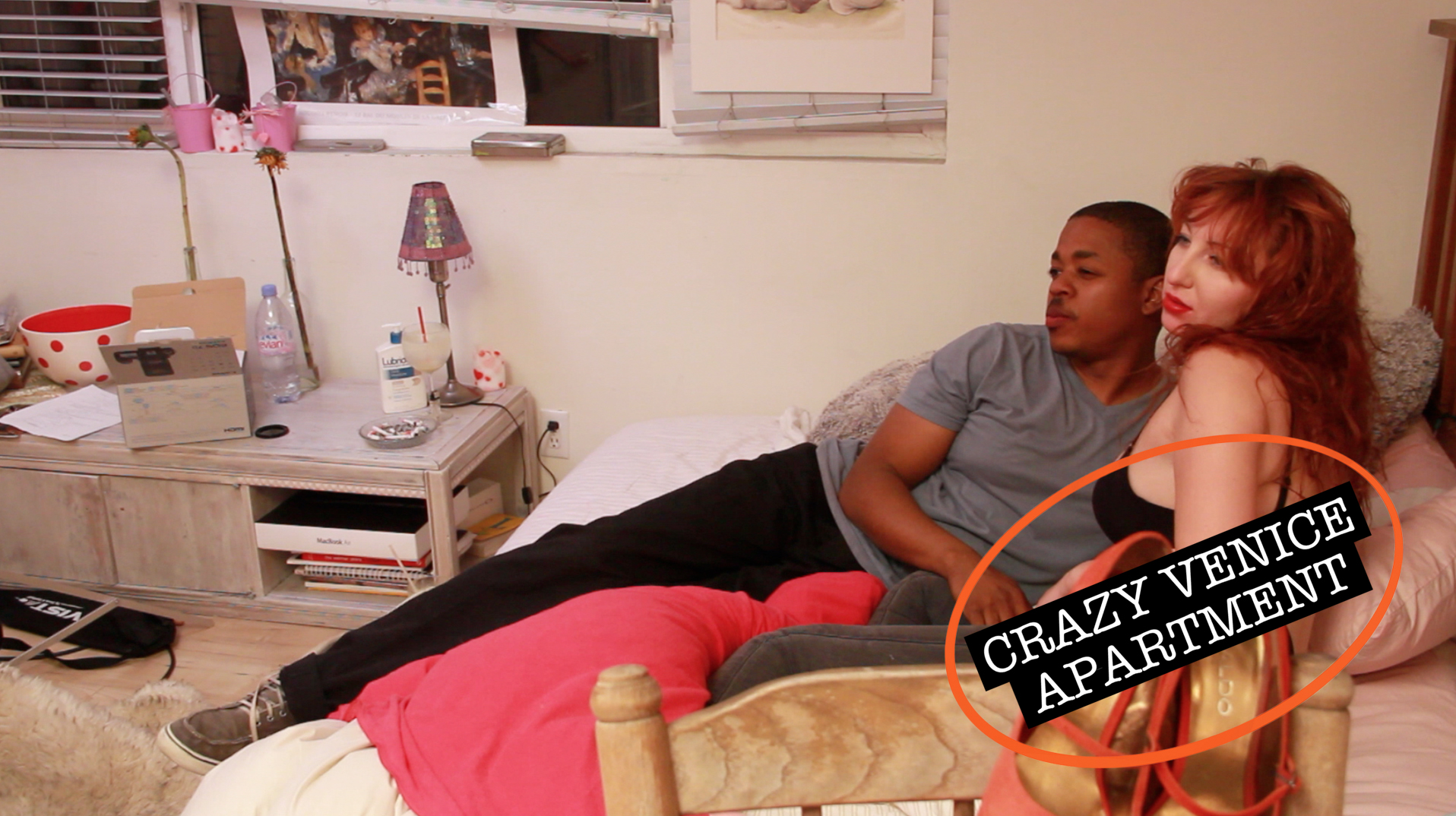 Annabell Osorio and Josh Dotson in Crazy Venice Apartment