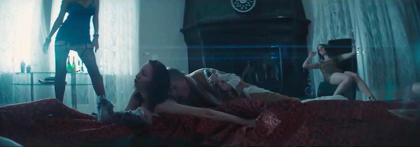 Still of Annabell Osorio and Ray Liotta in Ed Sheeran's Music Video 
