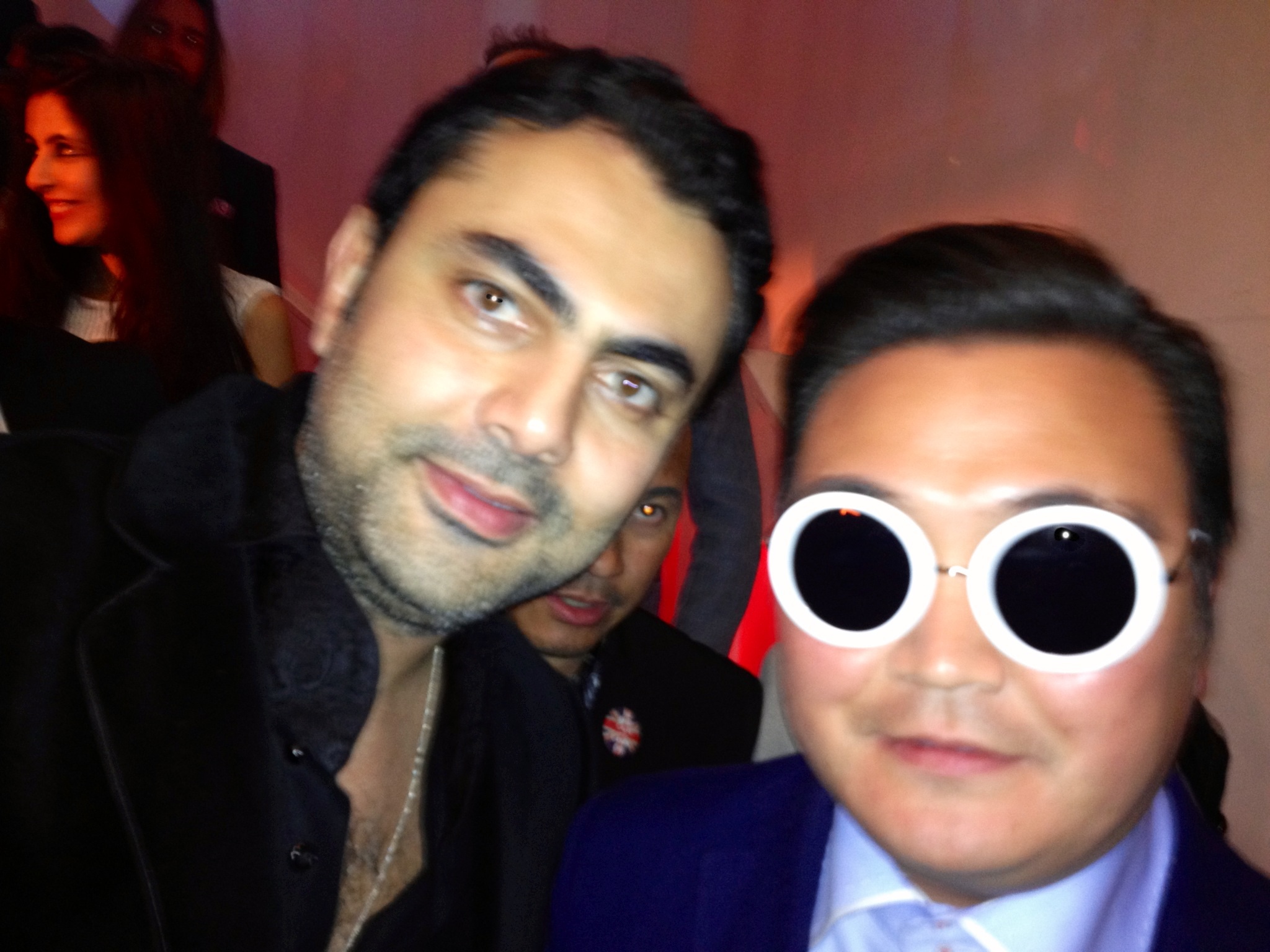 Psy and Mohamed Karim In Cannes Film Festival.