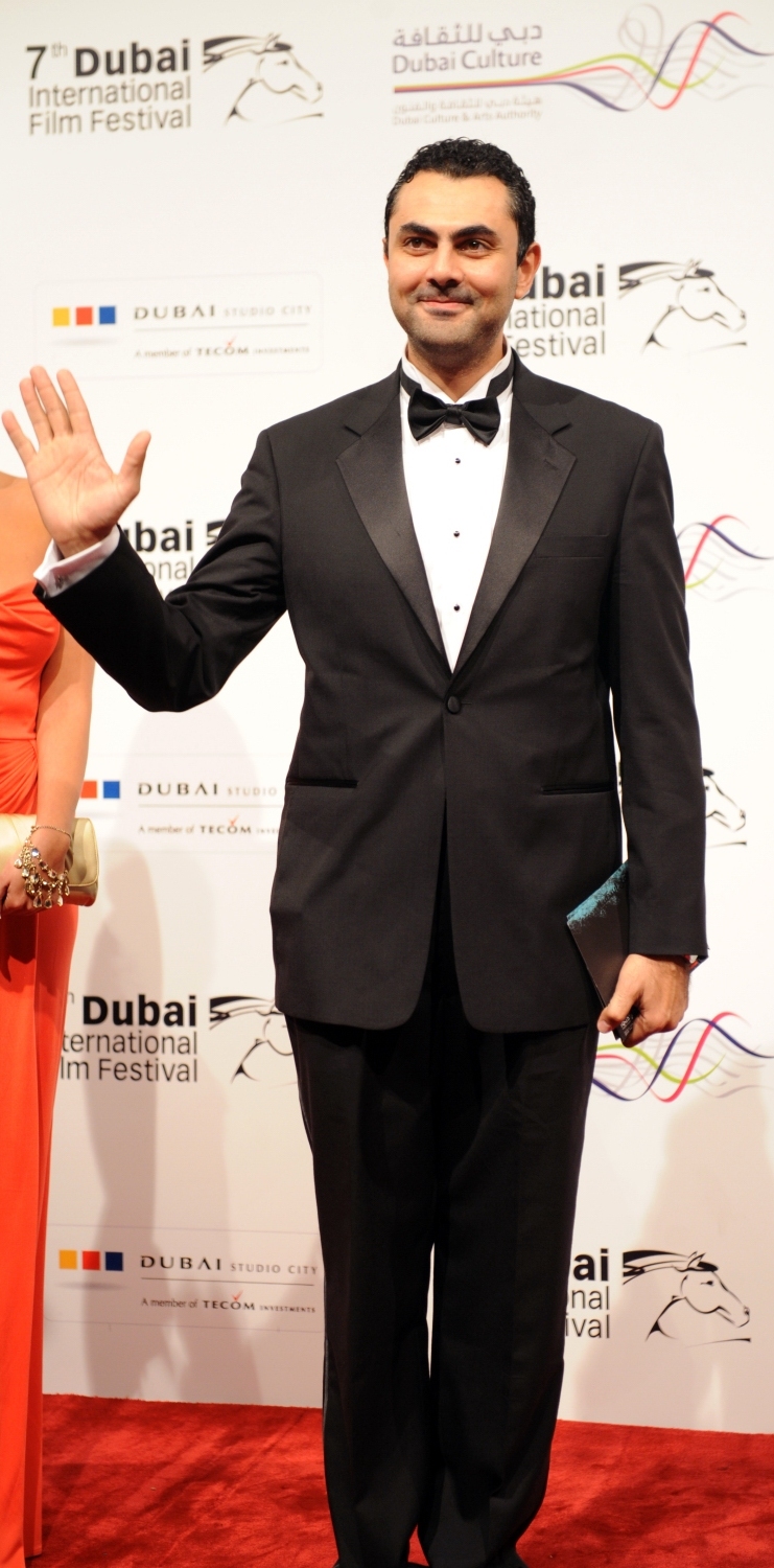 Mohamed Karim in 2010 Dubai International Film Festival.