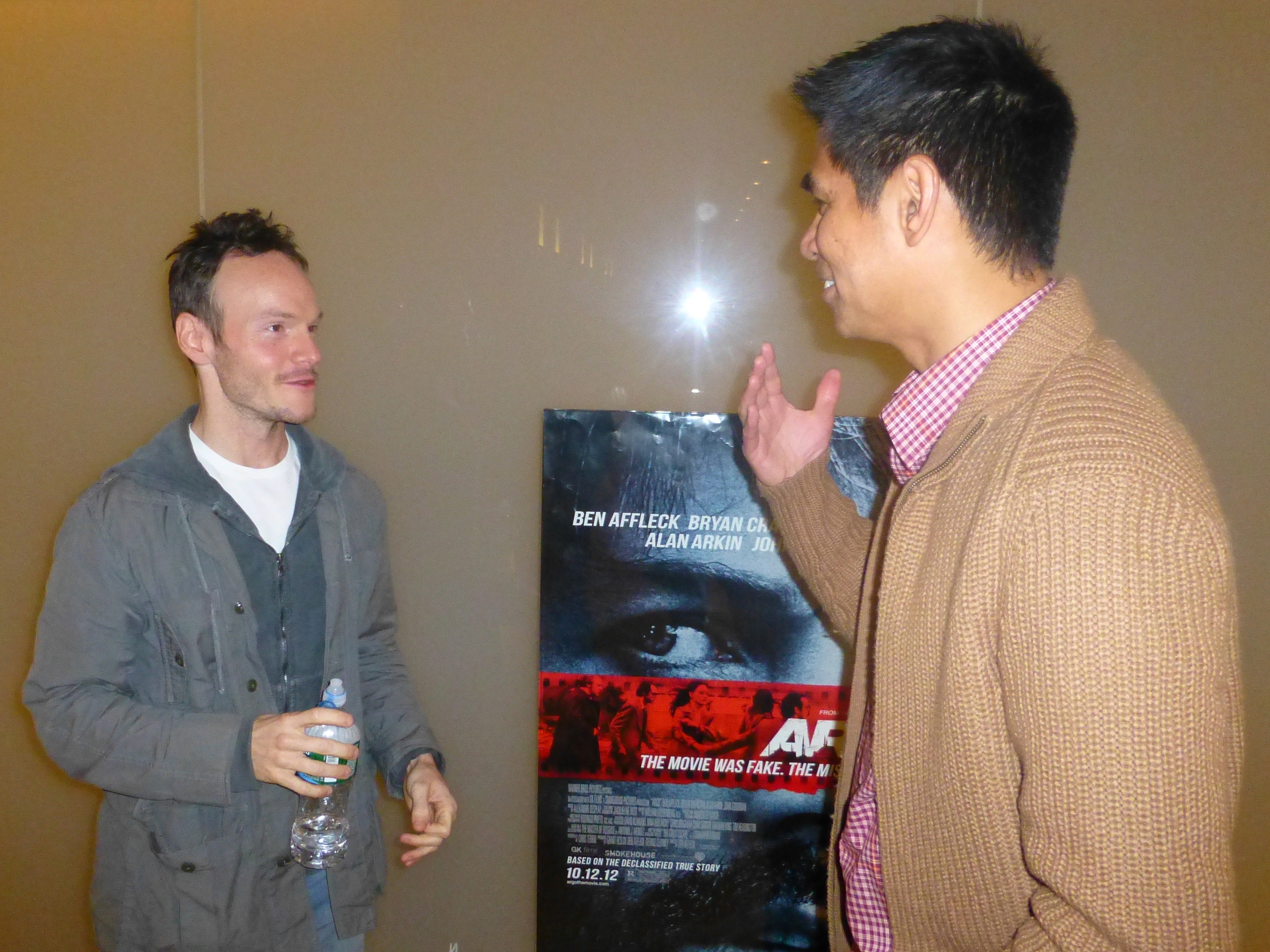 Screenwriter Chris Terrio after screening of Argo who won Oscar for Best Writing, Adapted Screenplay for Argo