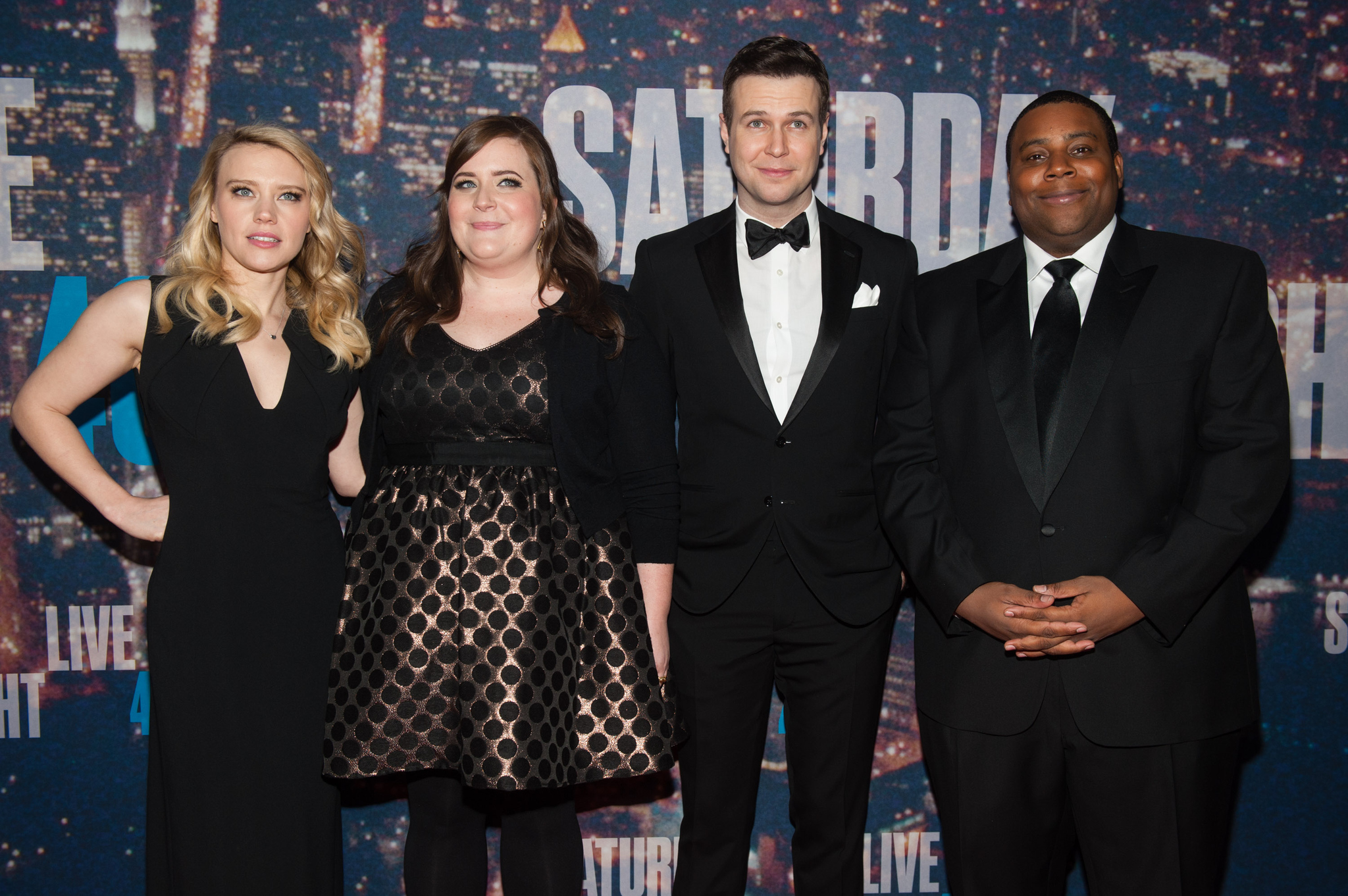 Taran Killam, Kate McKinnon, Kenan Thompson and Aidy Bryant at event of Saturday Night Live: 40th Anniversary Special (2015)