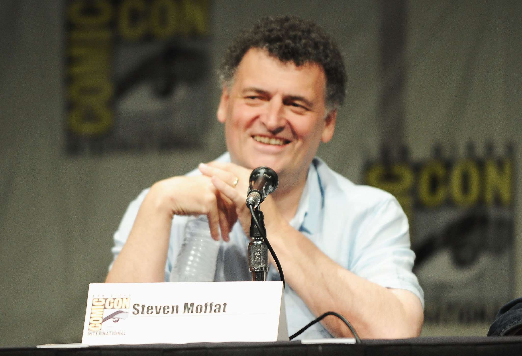 Steven Moffat at event of Doctor Who (2005)