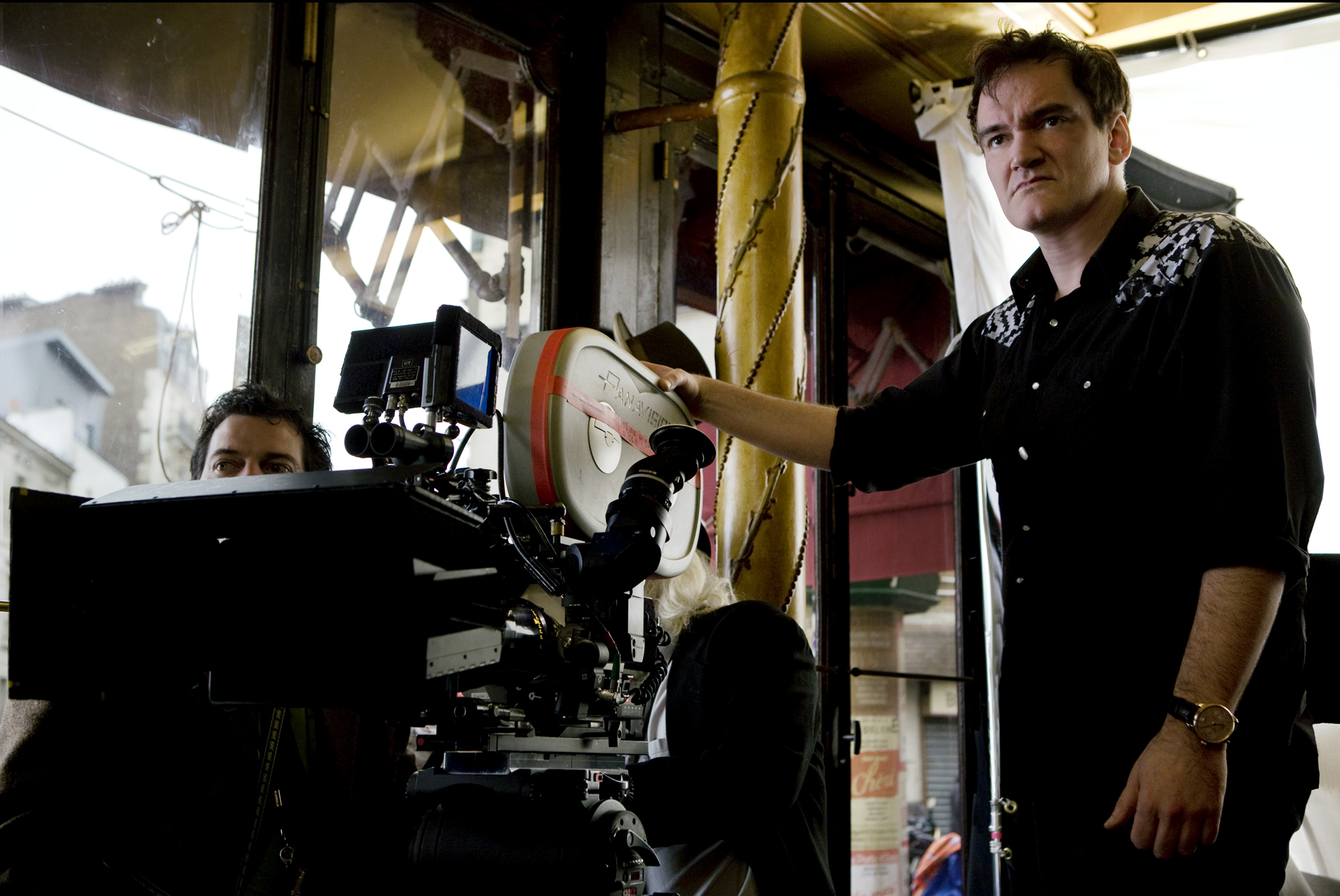 Still of Quentin Tarantino in Negarbingi sunsnukiai (2009)