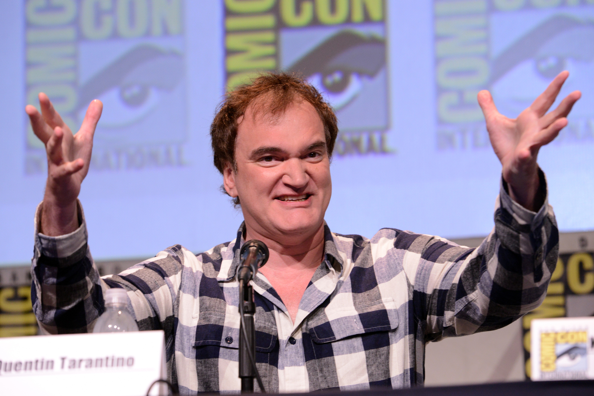 Quentin Tarantino at event of Gresmingasis astuonetas (2015)