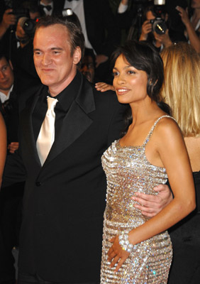 Quentin Tarantino and Rosario Dawson at event of Death Proof (2007)