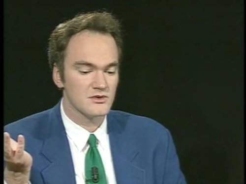 Still of Quentin Tarantino in Charlie Rose (1991)