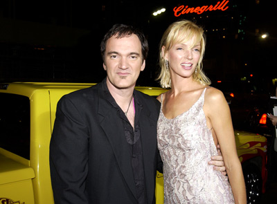 Quentin Tarantino and Uma Thurman at event of Nuzudyti Bila 1 (2003)