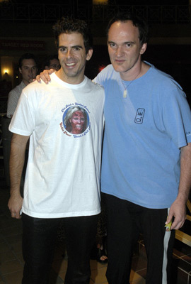 Quentin Tarantino and Eli Roth at event of Cabin Fever (2002)