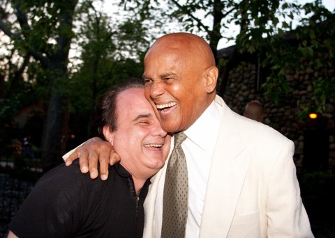 Julius R. Nasso and Harry Belafonte