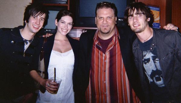 The All American Rejects, Mike Quinn, and Supermodel Kim Smith