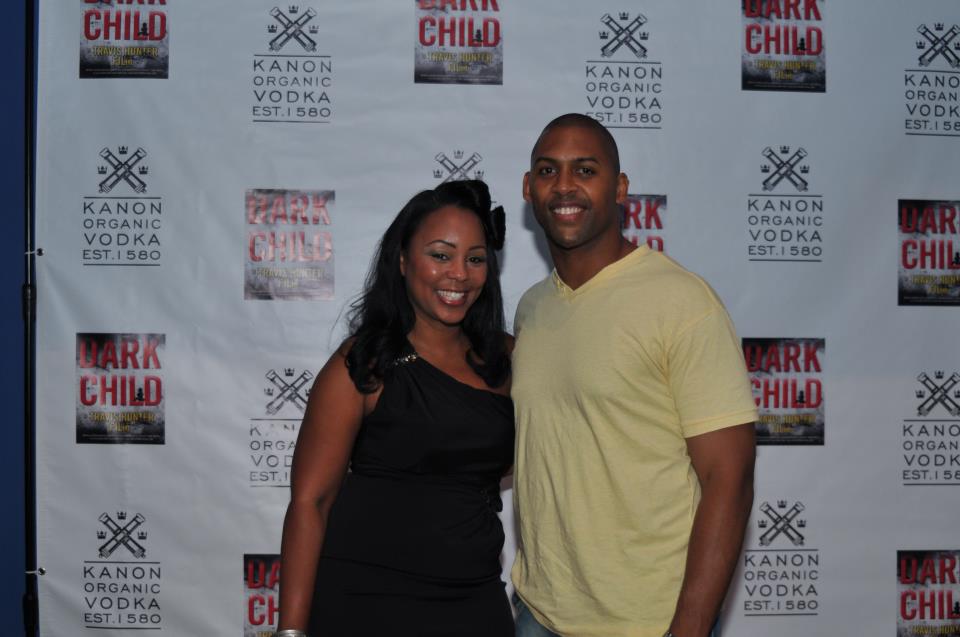 Dark Child Premiere, Atlanta, GA. Kerri Baldwin and Ryan Hart.