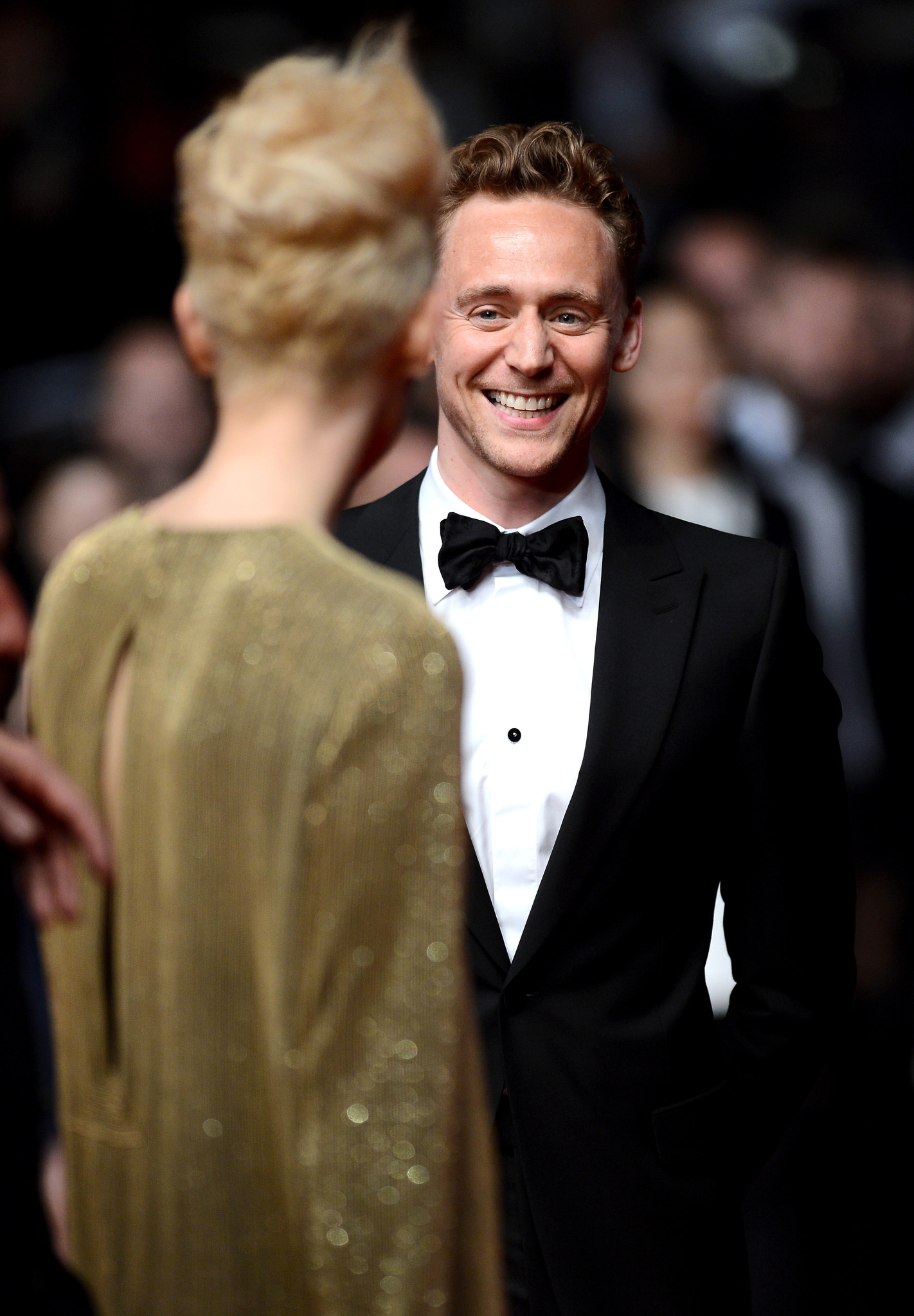 Tilda Swinton and Tom Hiddleston at event of Isgyvena tik mylintys (2013)