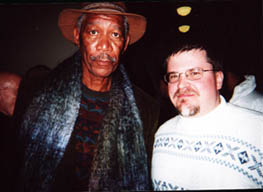 Morgan Freeman and Shaun Parker 