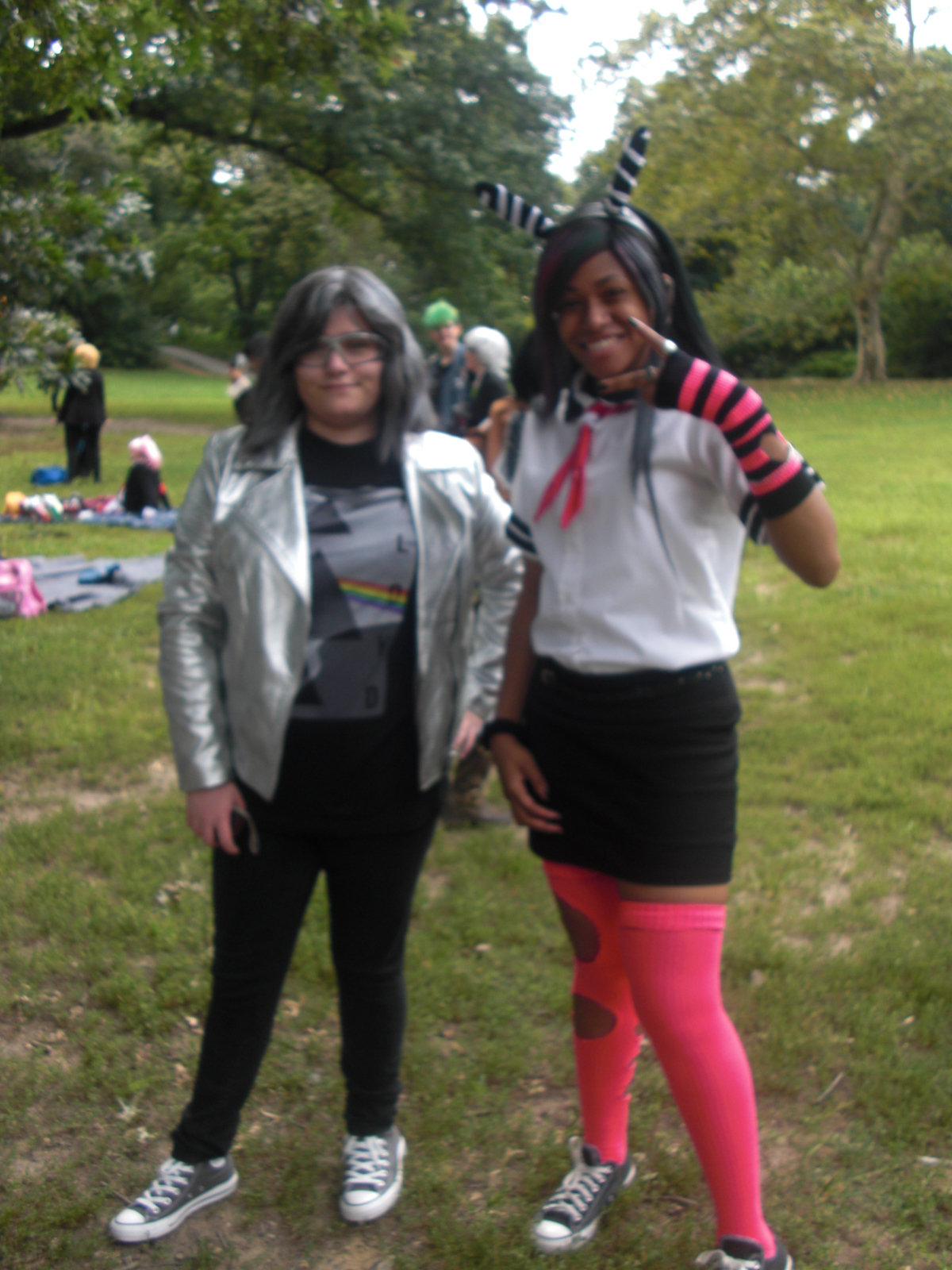 At the Cosplay Event in Central Park 2014 with a friend.
