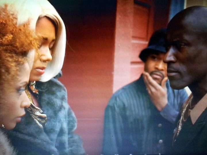 Me in my first big screen appearance. THE SALON Vivica Fox