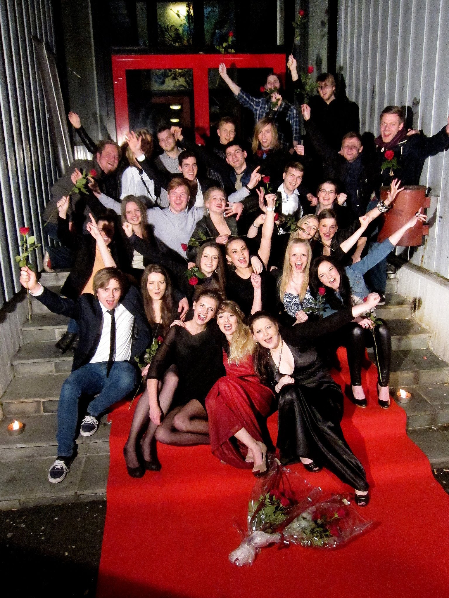 The cast & crew - Premiere in Tórshavn.